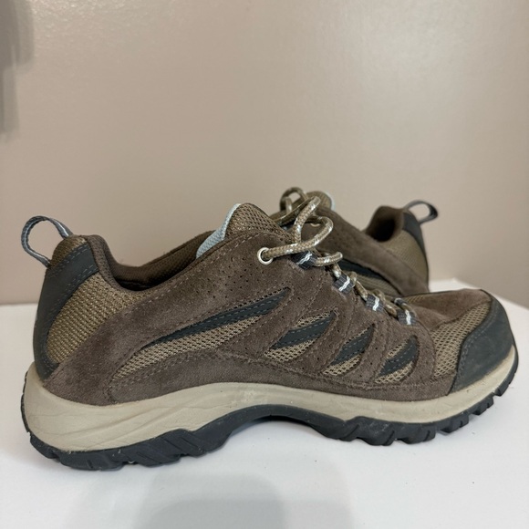 Columbia Crestwood‎ Waterproof Brown Hiking Low Trail Boots BL5372-227 Women’s 8 - Picture 2 of 12